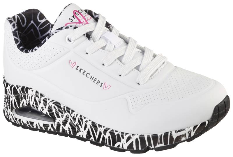 Skechers Sneaker »UNO LOVING LOVE«, mit Luftkammersohle, Freizeitschuh, Halbschuh, Schnürschuh von Skechers