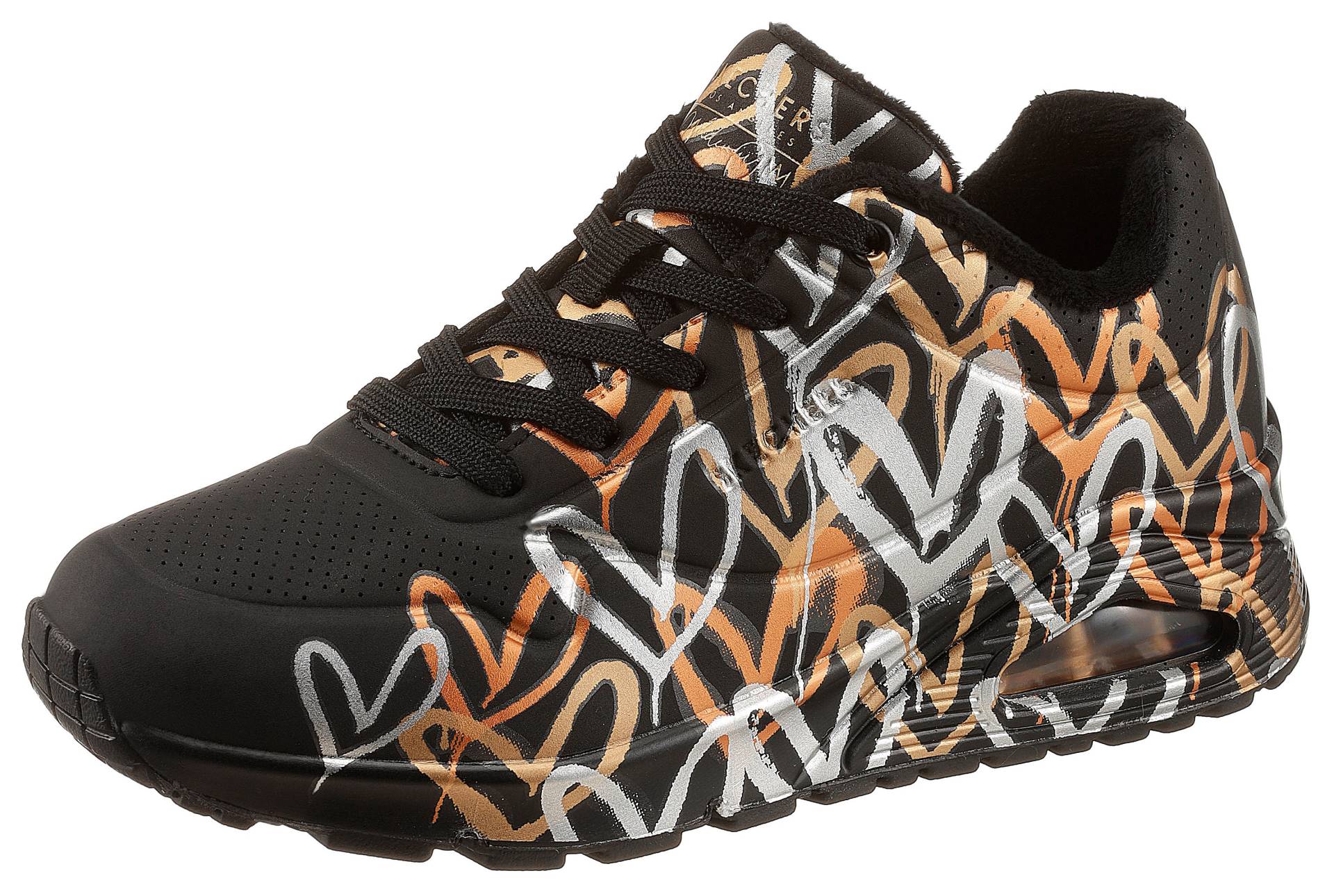 Skechers Sneaker »UNO - METALLIC LOVE«, mit trendigen Metallic-Print, Freizeitschuh, Halbschuh, Schnürschuh Skechers Sneaker »UNO - METALLIC LOVE«, mit trendigen Metallic-Print, Freizeitschuh, Halbschuh, Schnürschuh von Skechers
