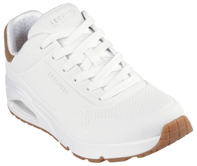 Skechers Sneaker »UNO-SUITED ON AIR«, Freizeitschuh, Halbschuh, Schnürschuh mit modischer Keilsohle von Skechers