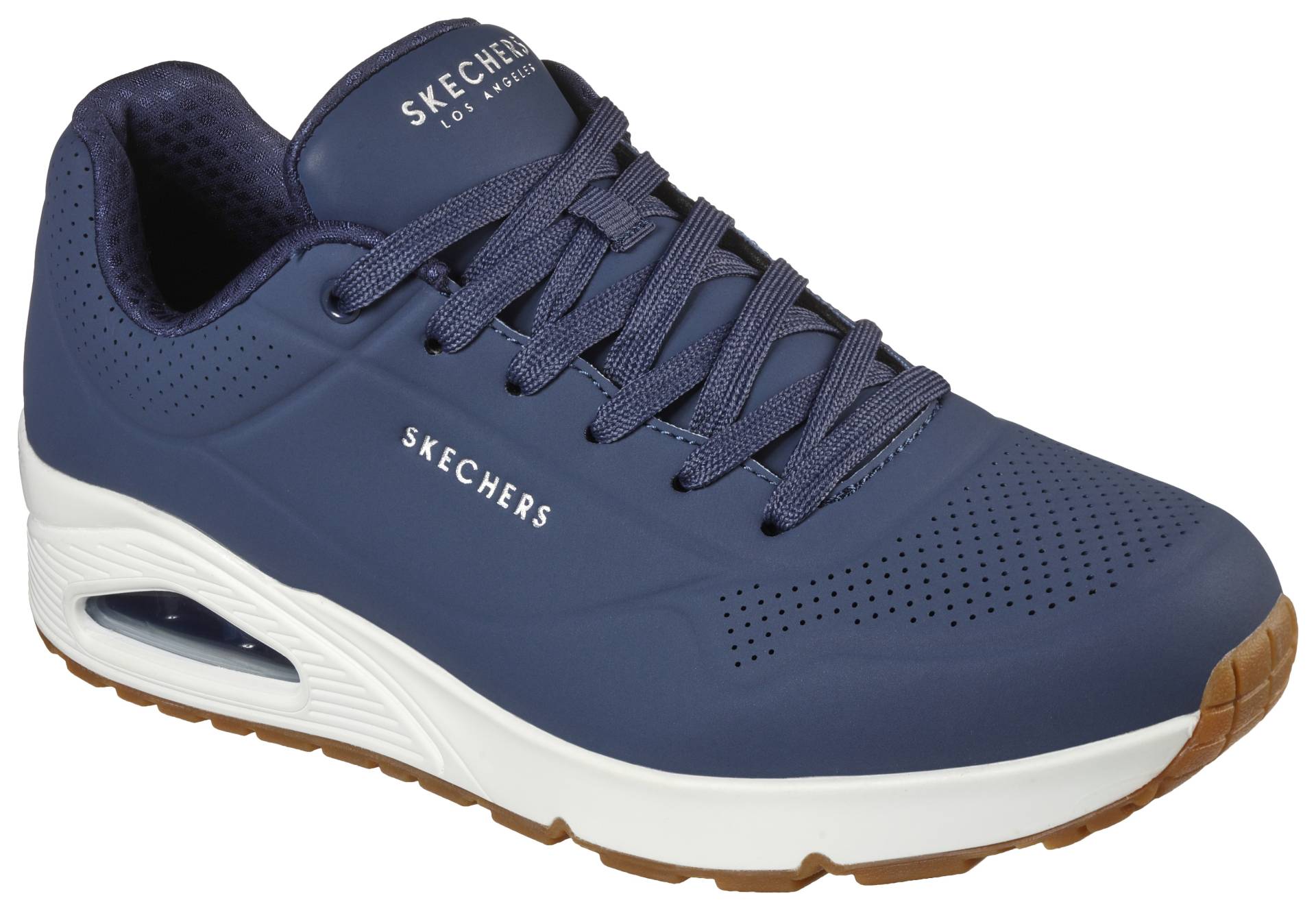 Skechers Sneaker »Uno - Stand on Air«, Freizeitschuh, Halbschuh, Schnürschuh mit Air-Cooled Memory Foam von Skechers