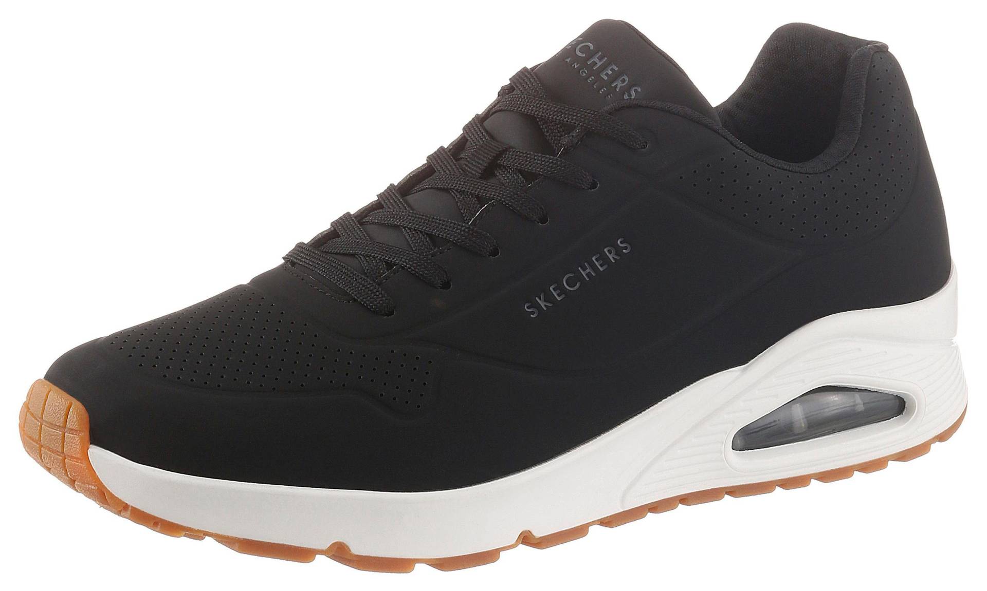 Skechers Sneaker »Uno - Stand on Air«, Freizeitschuh, Halbschuh, Schnürschuh mit extra Dämpfung von Skechers