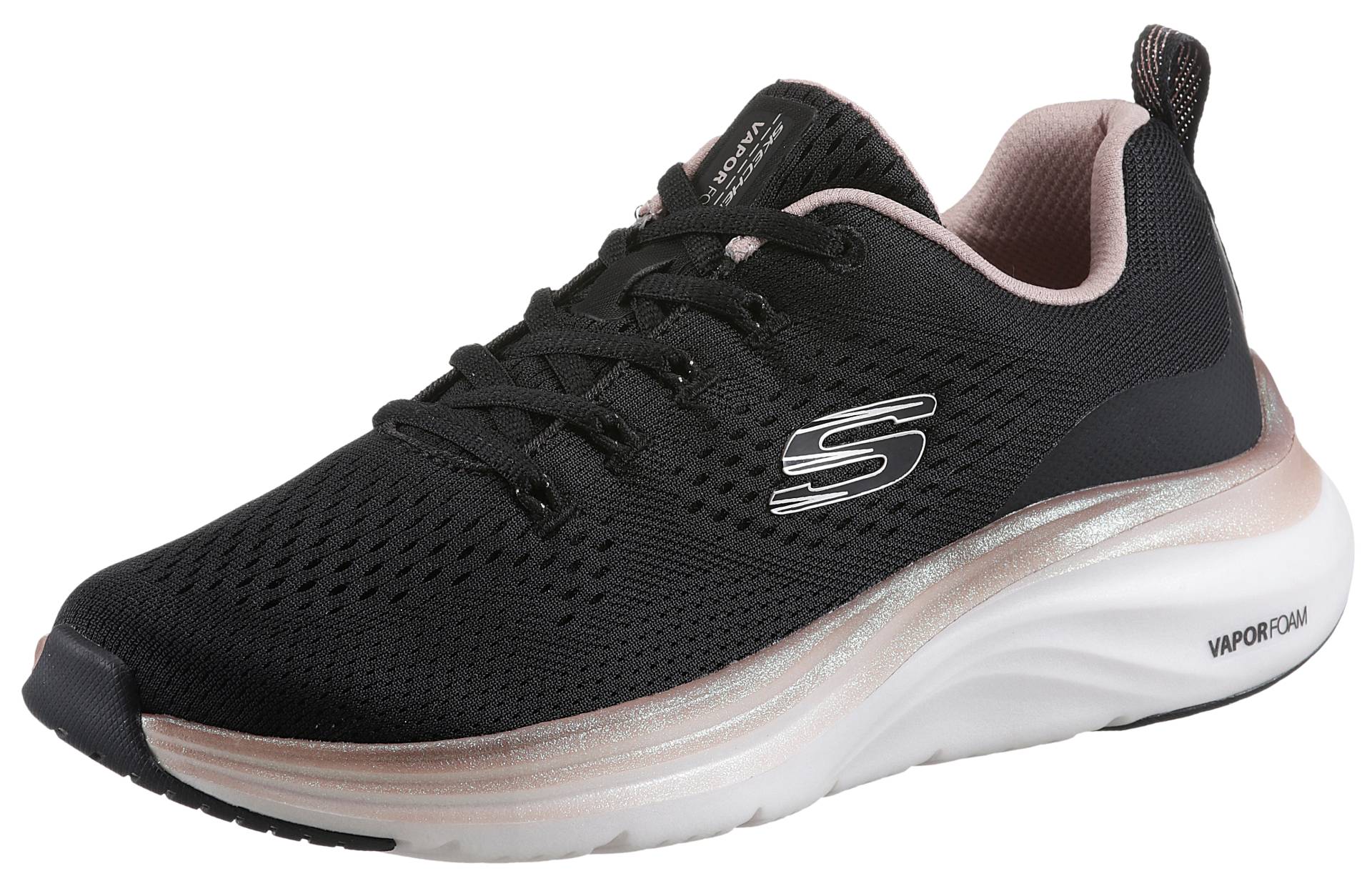 Skechers Sneaker »VAPOR FOAM-MIDNIGHT GLIMMER«, in veganer Verarbeitung, Freizeitschuh, Halbschuh, Schnürschuh von Skechers