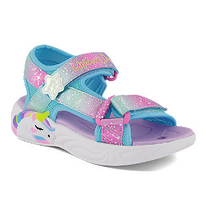 Skechers Unicorn Dreams Mädchen Sandale Blau von Skechers