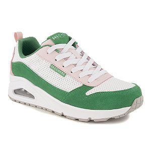 Skechers Uno Damen Sneaker Grün von Skechers