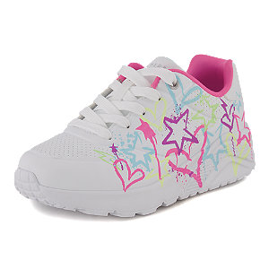 Skechers Uno Lite My Drip Mädchen Sneaker Weiss von Skechers