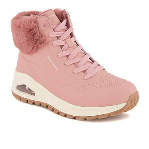 Skechers Uno Rugged Damen Boot Rosa von Skechers