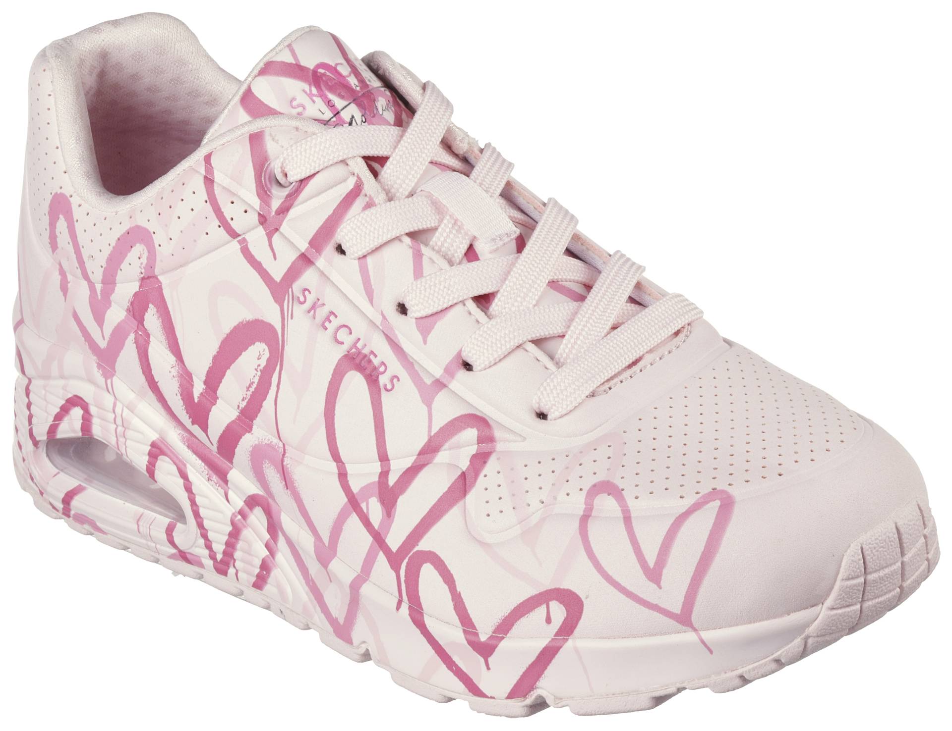 Skechers Wedgesneaker »UNO-SPREAD THE LOVE«, Freizeitschuh, Halbschuh, Schnürschuh mit auffälligem Graffiti-Print Skechers Wedgesneaker »UNO-SPREAD THE LOVE«, Freizeitschuh, Halbschuh, Schnürschuh mit auffälligem Graffiti-Print von Skechers