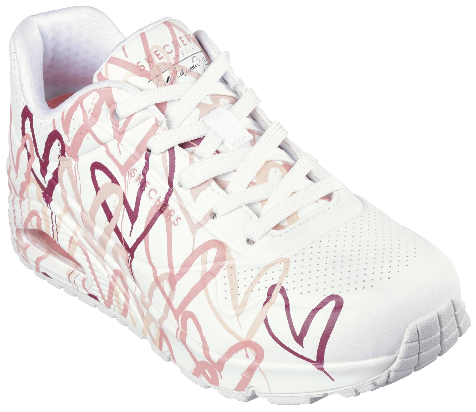 Skechers Wedgesneaker »UNO-SPREAD THE LOVE«, Freizeitschuh, Halbschuh, Schnürschuh mit auffälligem Graffiti-Print Skechers Wedgesneaker »UNO-SPREAD THE LOVE«, Freizeitschuh, Halbschuh, Schnürschuh mit auffälligem Graffiti-Print von Skechers
