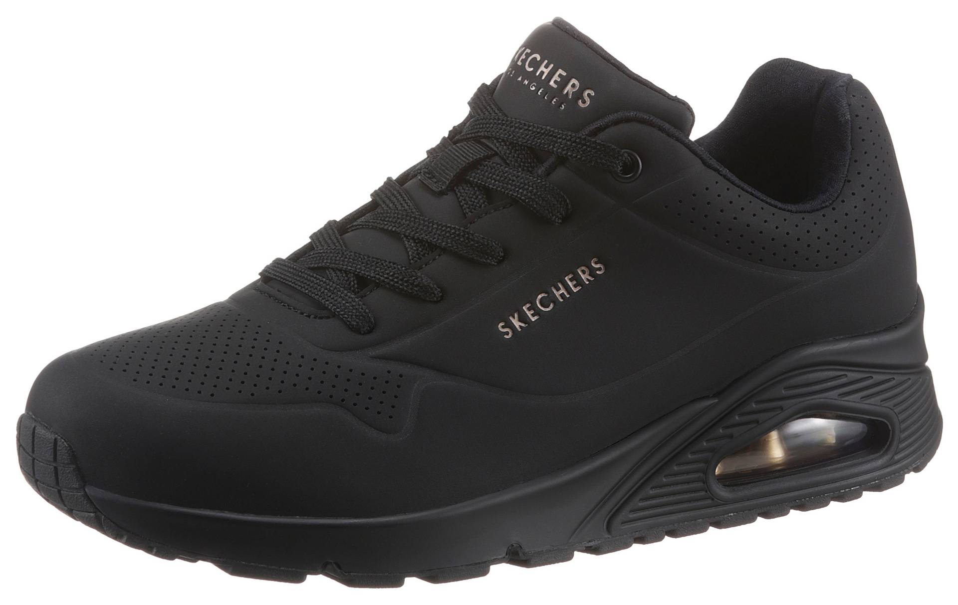 Skechers Wedgesneaker »Uno - Stand on Air«, Freizeitschuh, Halbschuh, Schnürschuh mit feiner Perforation Skechers Wedgesneaker »Uno - Stand on Air«, Freizeitschuh, Halbschuh, Schnürschuh mit feiner Perforation von Skechers