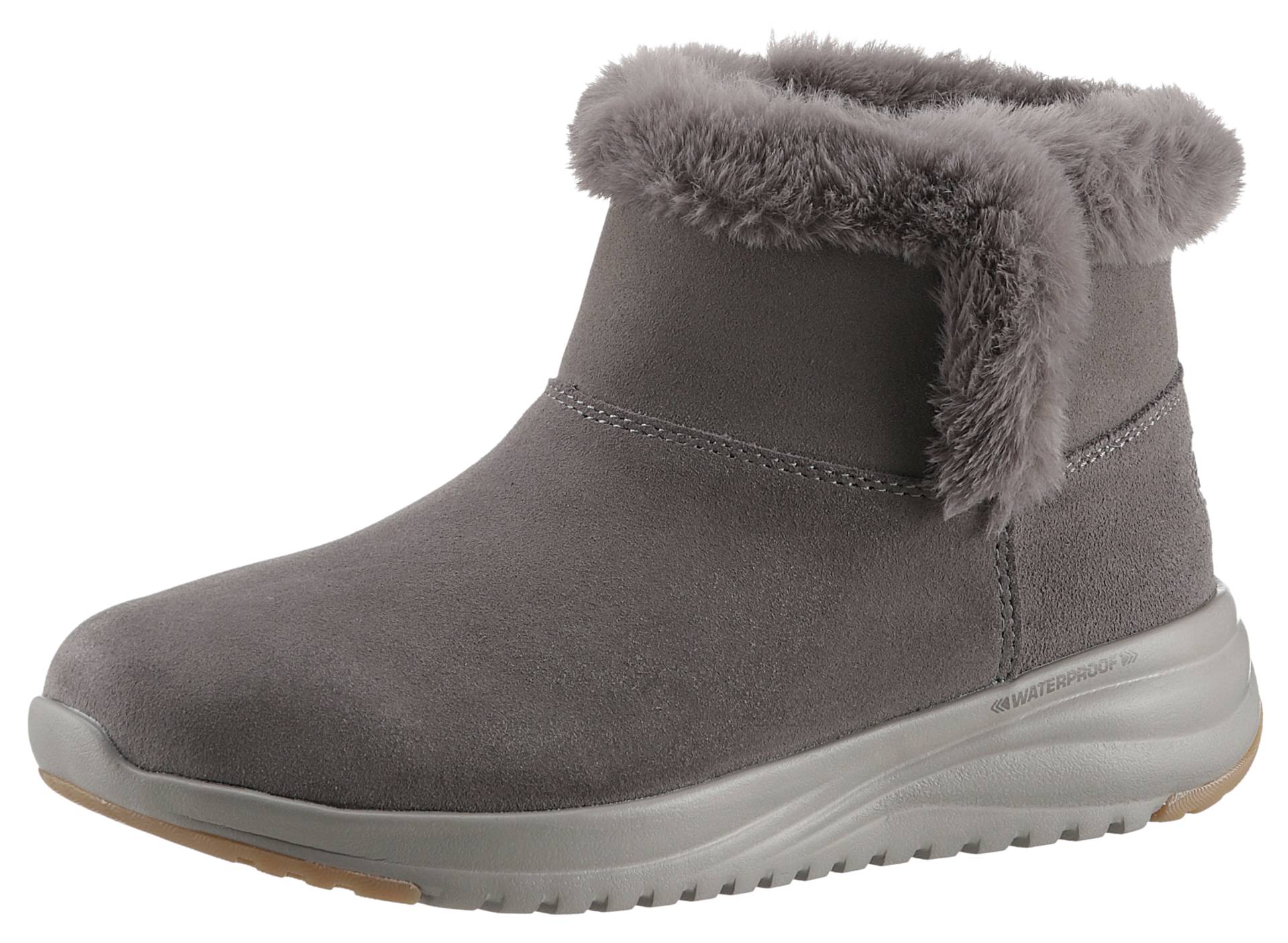 Skechers Winterboots »ON-THE-GO STELLAR-COZY STEP«, Winterstiefel, Schnürstiefel, Boots mit Warmfutter von Skechers