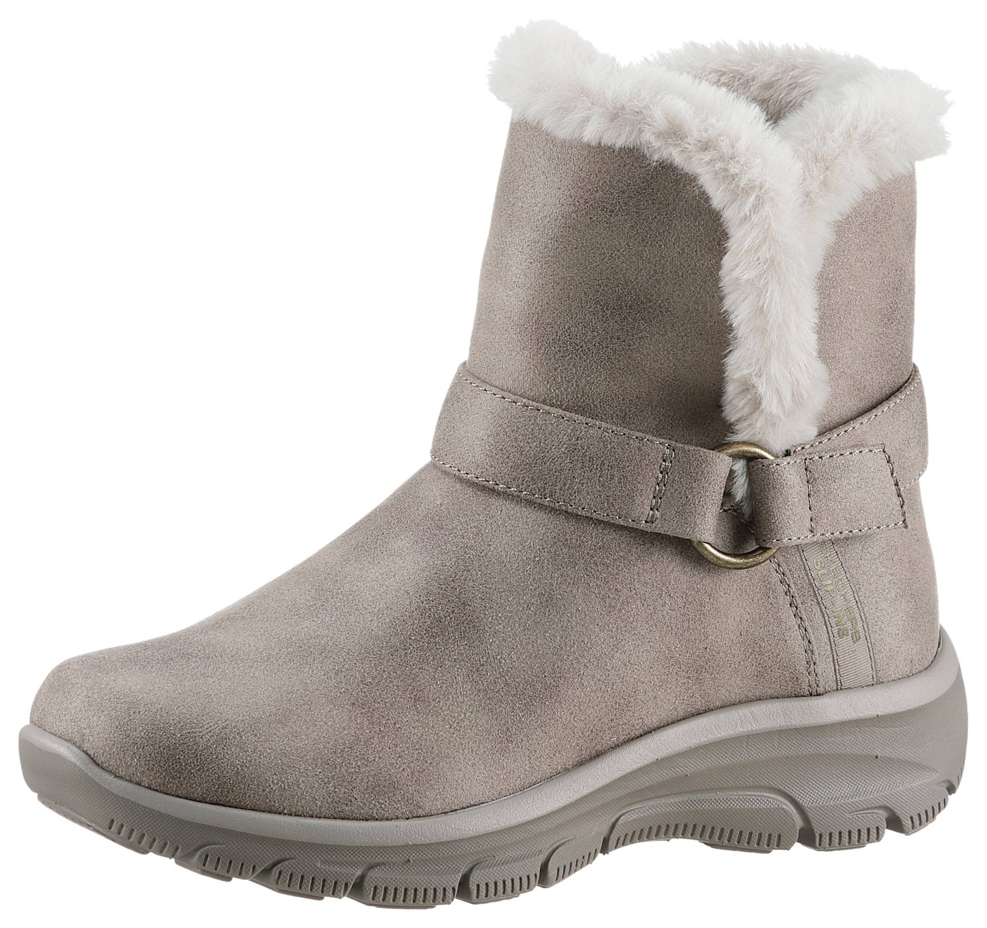 Skechers Winterstiefel »EASY GOING-DREAMERS MOVE«, Schlupfstiefel, Snowboots, Winterschuh mit Slip-Ins Schafteinstieg von Skechers