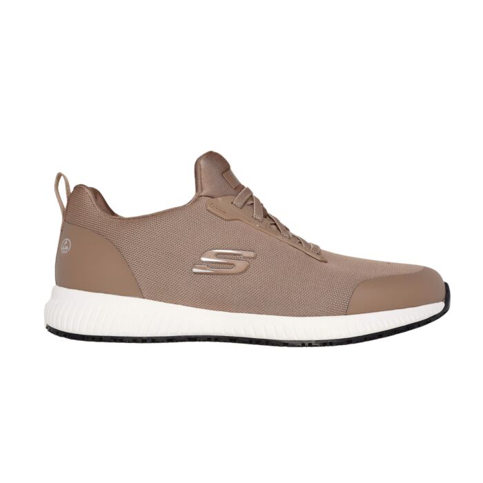 Skechers Work Anti-Rutsch Schlupfschuh für Herren taupe von Skechers