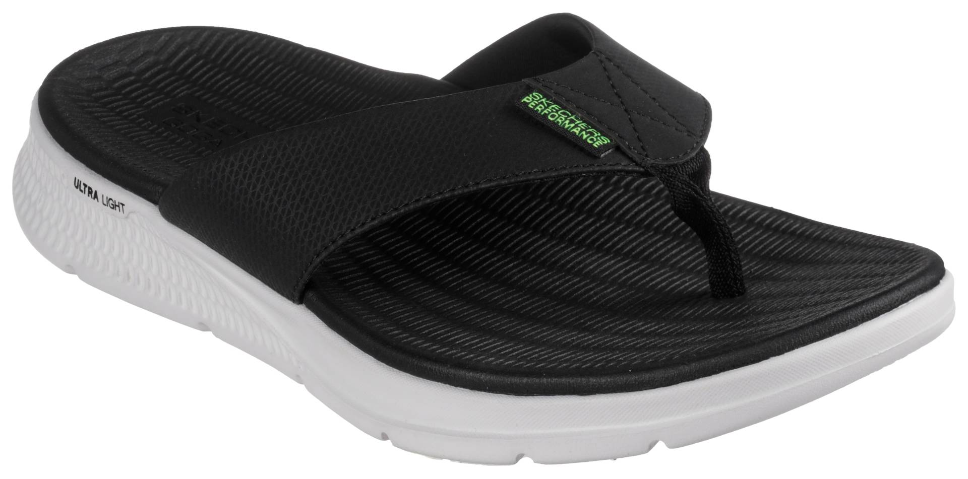 Skechers Zehentrenner »GO CONSISTENT SANDAL-SYNTHWAVE«, Sommerschuh, Schlappen, Poolslides, Badeschuh, mit Goga-Mat von Skechers