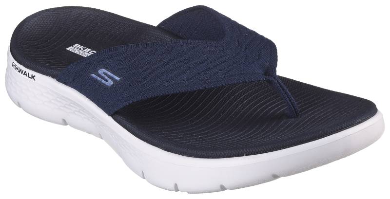 Skechers Zehentrenner »GO WALK FLEX SANDAL-SPLENDOR-X«, Sommerschuh, Schlappen, Poolsildes mit Goga Mat Footbed von Skechers