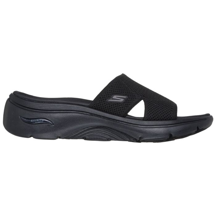 Skechers go walk Slide für Damen schwarz von Skechers