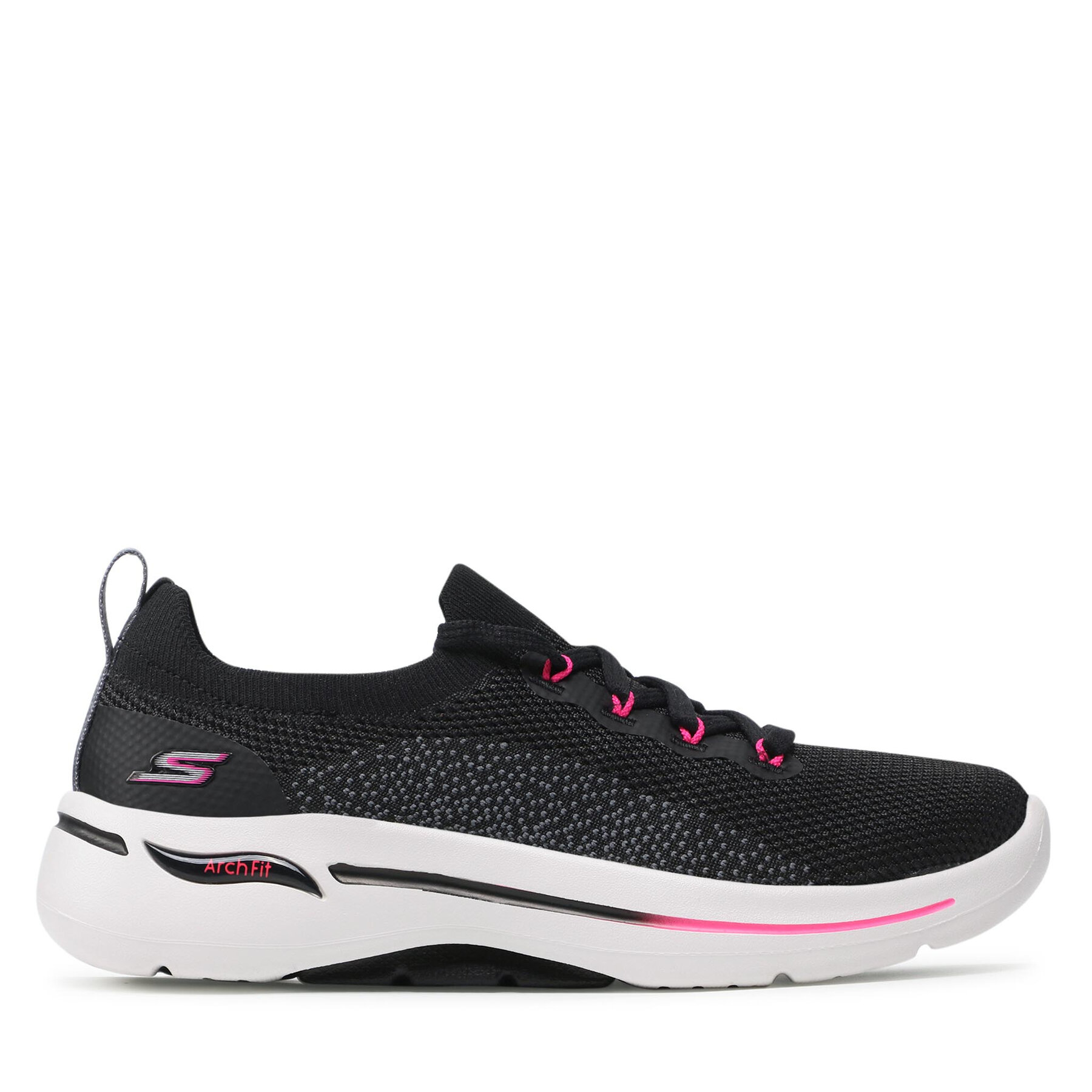 Sneakers Skechers Go Walk Arch Fit 124863/BKHP Schwarz von Skechers