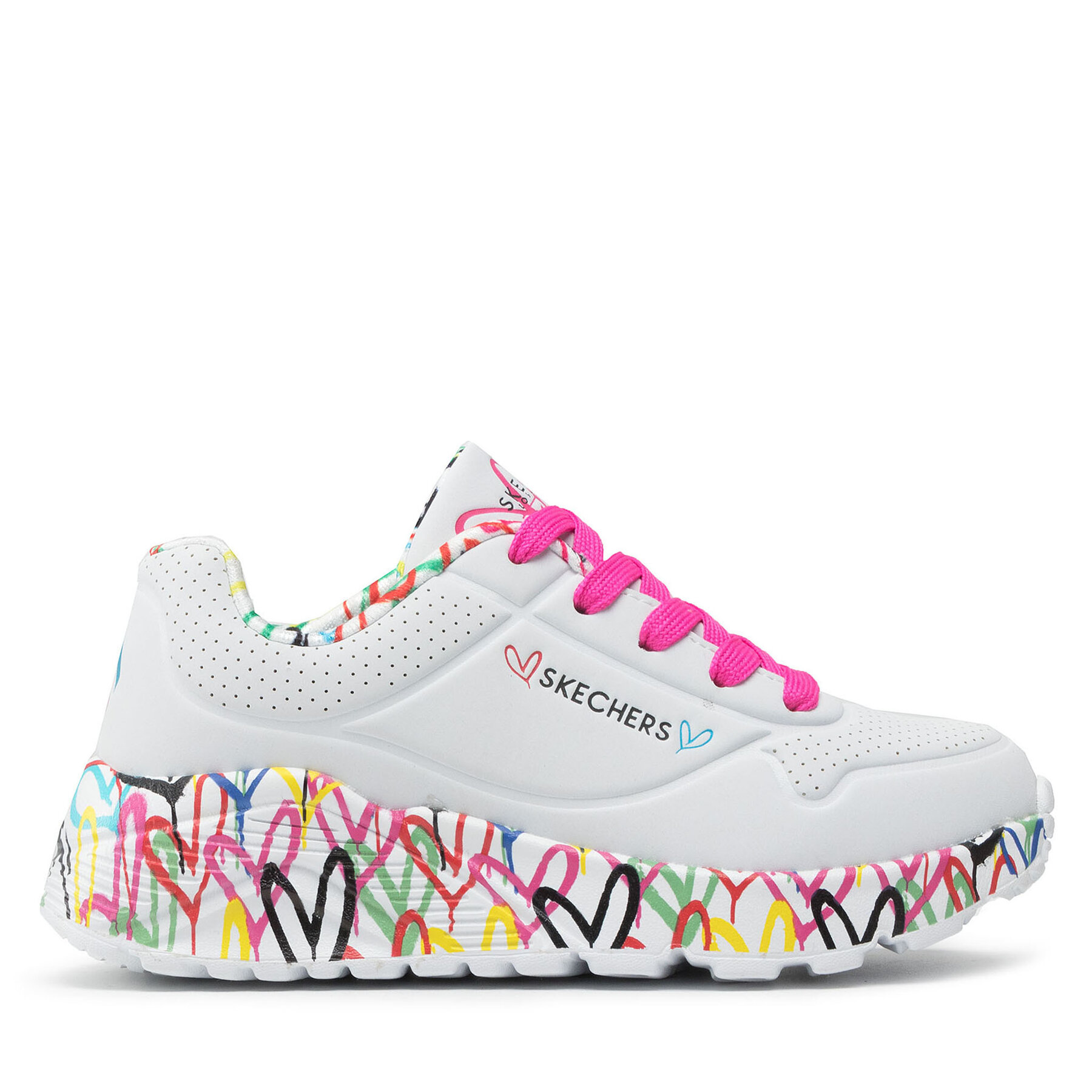 Sneakers Skechers Lovely Luv 314976L/WMLT Weiß von Skechers