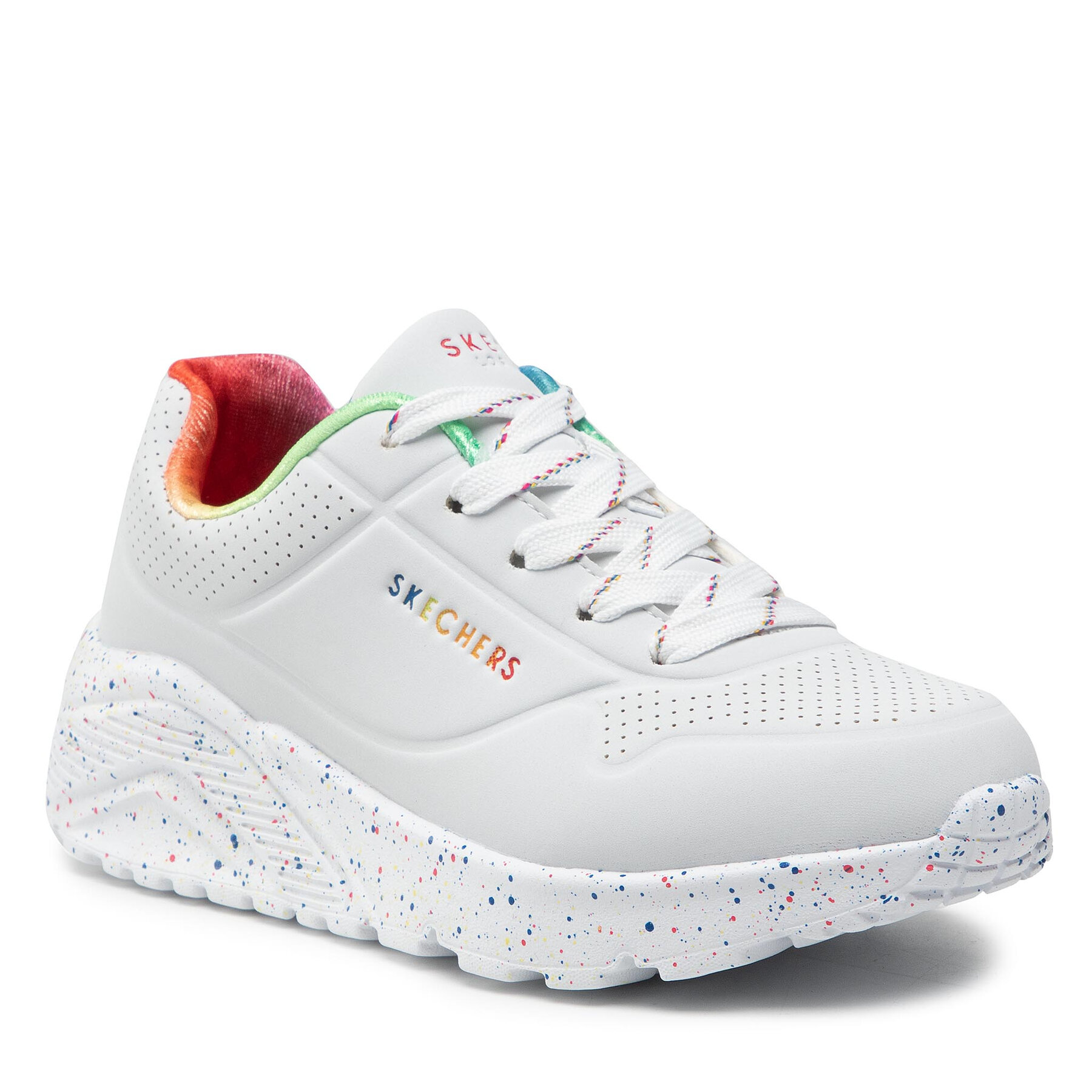 Sneakers Skechers Rainbow Speckle 310456L/WMLT Weiß von Skechers