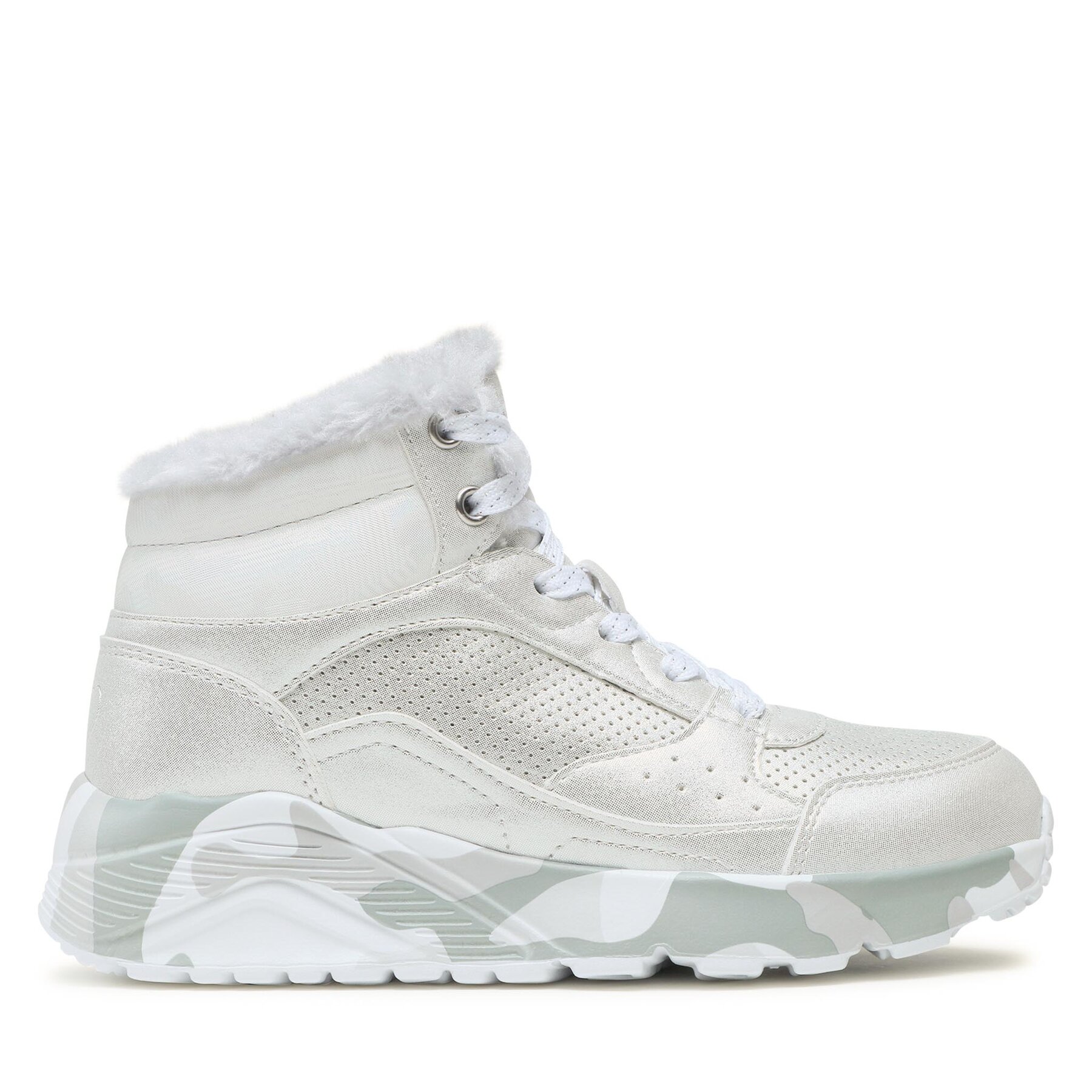 Sneakers Skechers Uno Lite Camo Dazzle 310485L/SLGY Silberfarben Sneakers Skechers Uno Lite Camo Dazzle 310485L/SLGY Silberfarben von Skechers