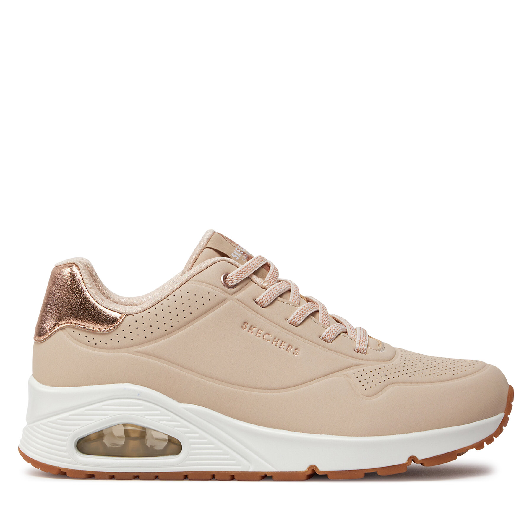 Sneakers Skechers Uno Shimmer Away 155196/NAT Rosa Sneakers Skechers Uno Shimmer Away 155196/NAT Rosa von Skechers