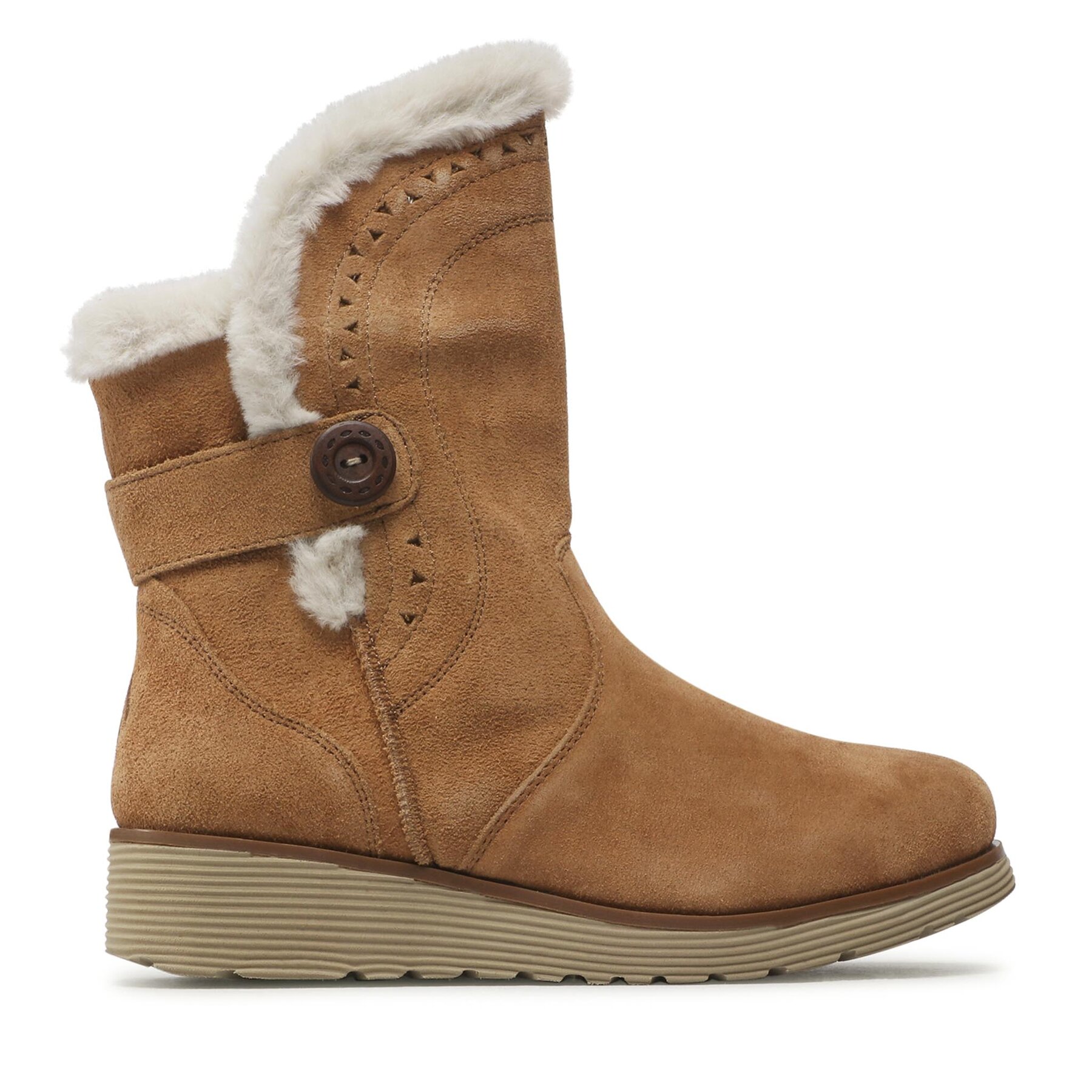 Stiefeletten Skechers Cozy Peak 49811/TAN Braun Stiefeletten Skechers Cozy Peak 49811/TAN Braun von Skechers