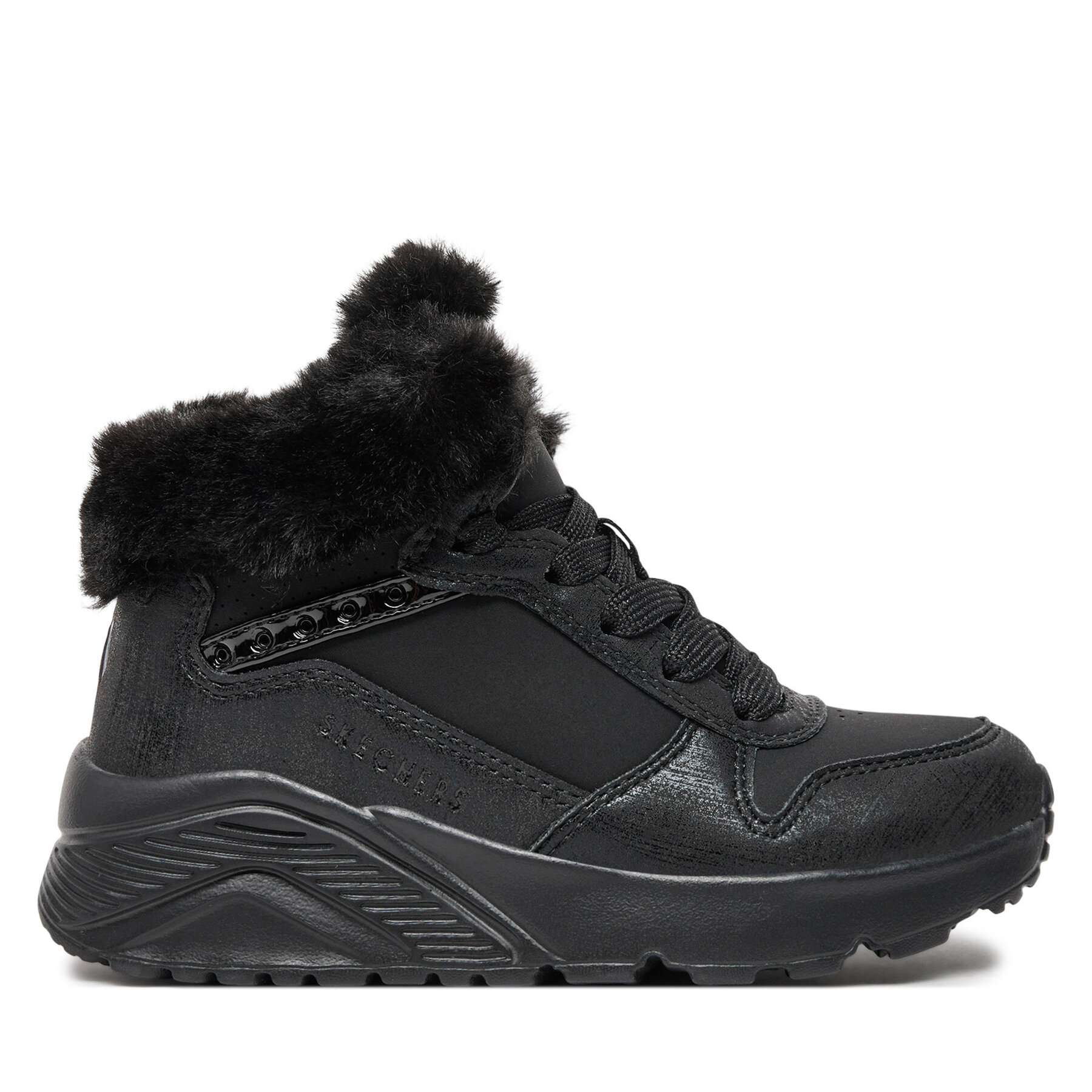 Stiefeletten Skechers Uno Lite - Comfurt Collar 310396L/BBK Schwarz Stiefeletten Skechers Uno Lite - Comfurt Collar 310396L/BBK Schwarz von Skechers