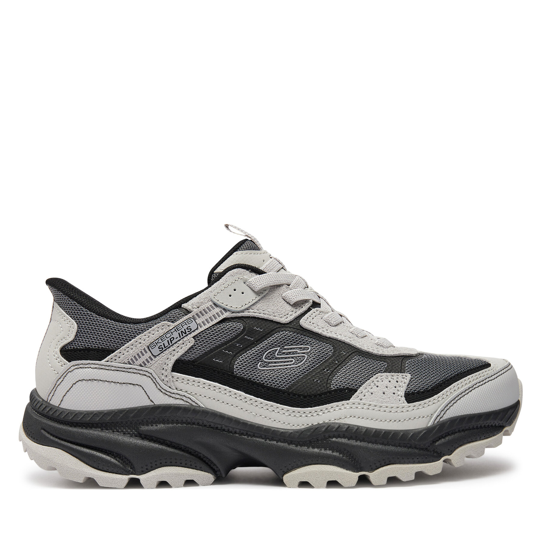 Trekkingschuhe Skechers Slip-ins Vigor AT 237744/GYBK Grau von Skechers