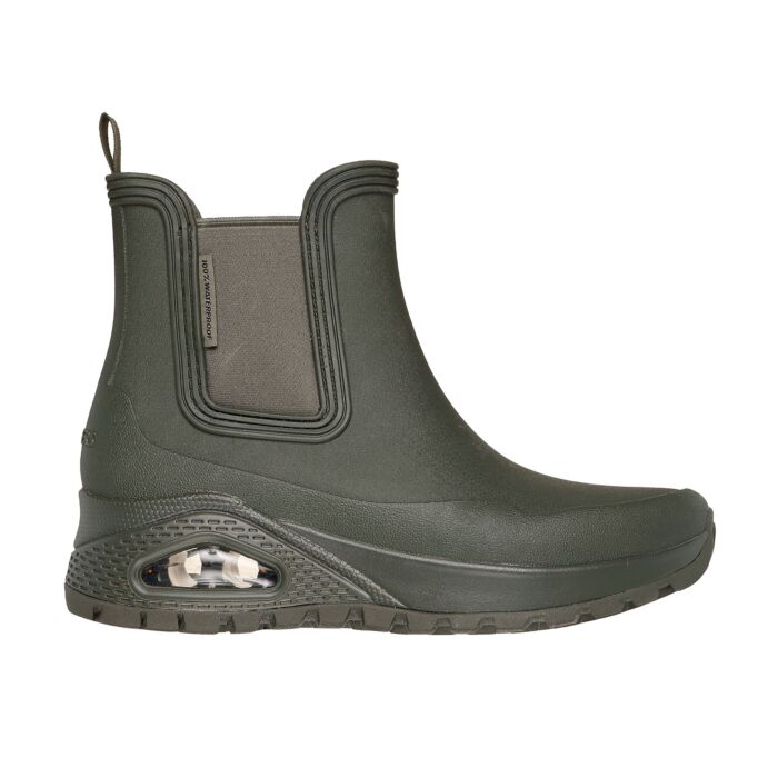 Wasserdichter Skechers UNO Rugged Gummibootie für Damen olive von Skechers