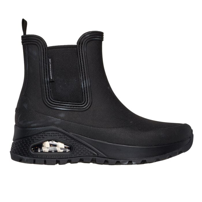 Wasserdichter Skechers UNO Rugged Gummibootie für Damen schwarz von Skechers