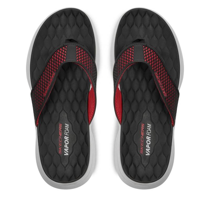 Zehentrenner Skechers Vapor Foam Sandal 232894/BKRD Schwarz von Skechers