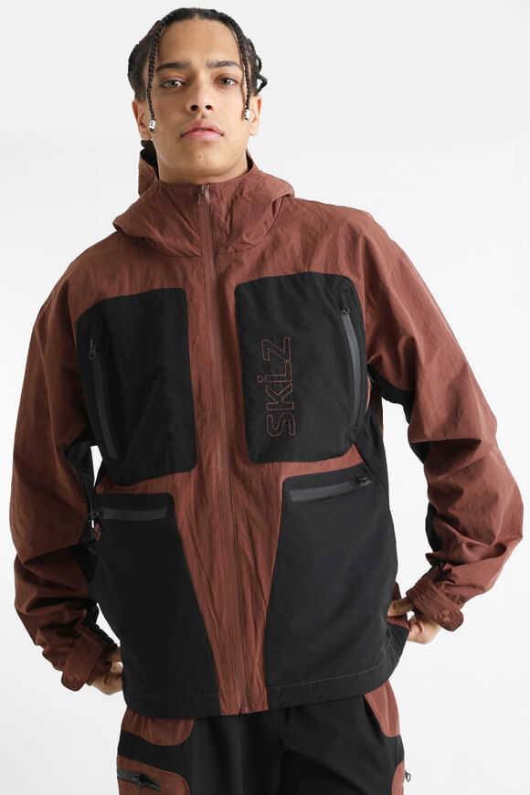 Skilz Trainingsjacke | Brown + Black | Herren  | XS von Skilz