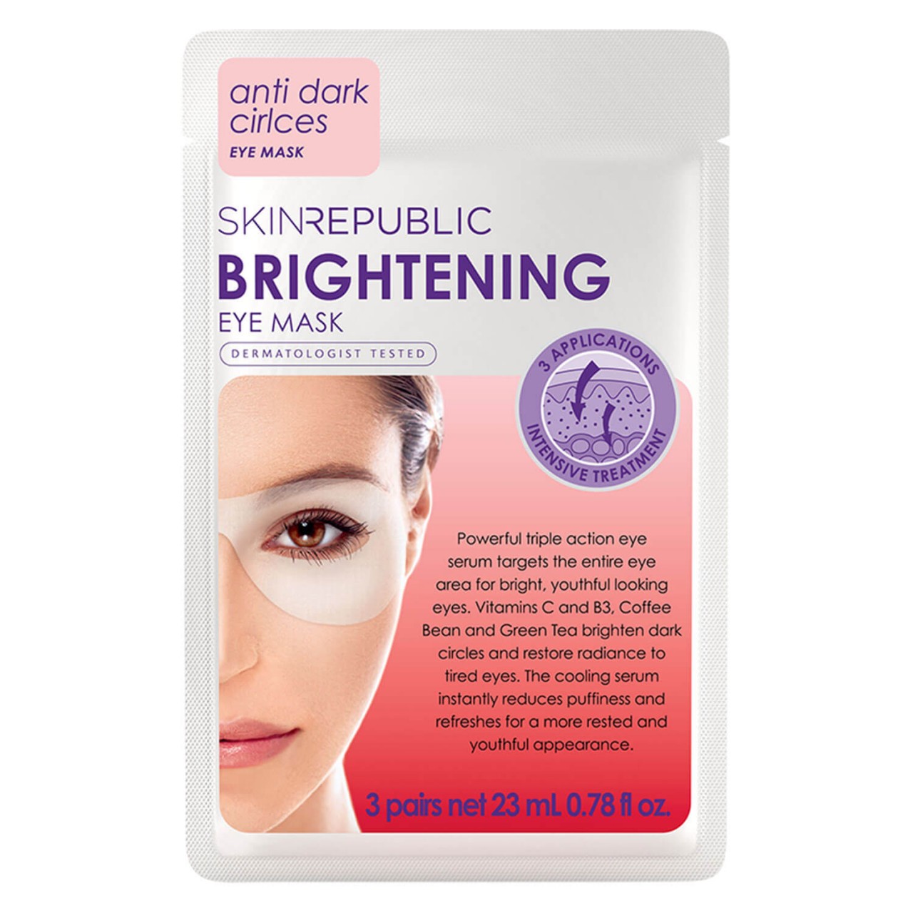 Skin Republic - Brightening Eye Mask von Skin Republic