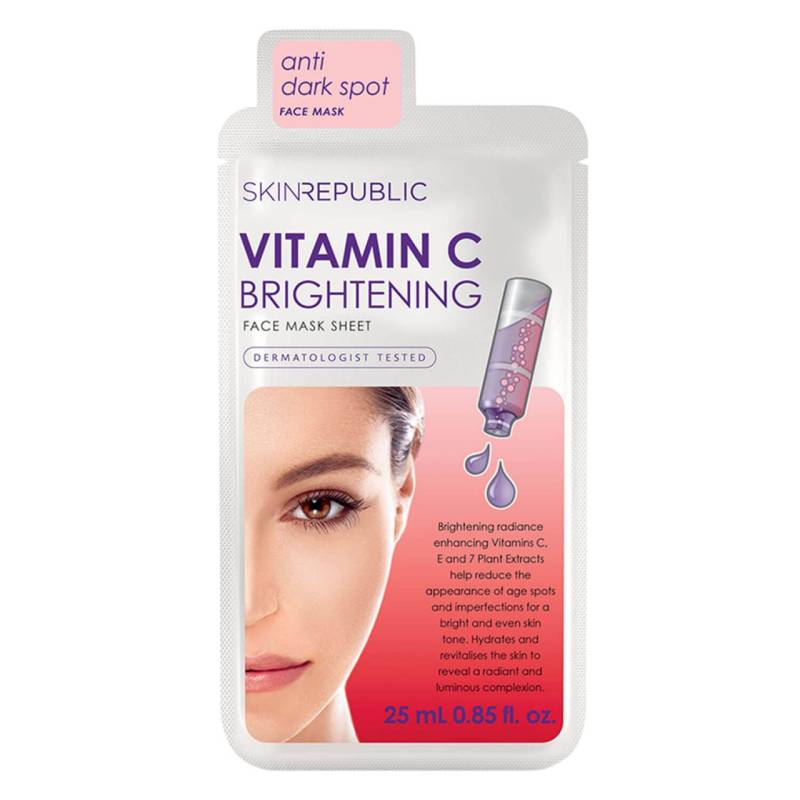 Skin Republic - Brightening Vitamin C Face Mask von Skin Republic