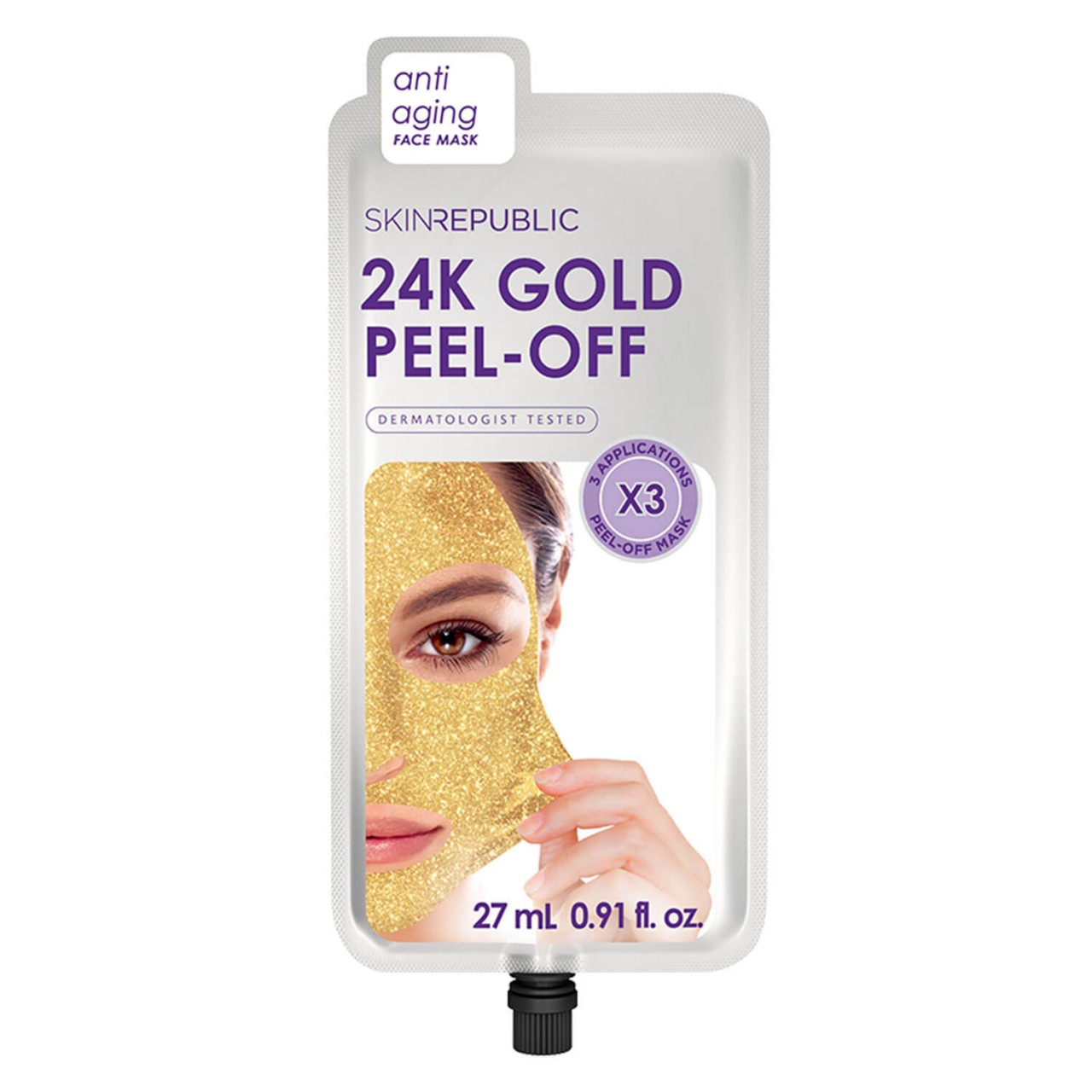 Skin Republic - Gold Peel-Off Face Mask von Skin Republic