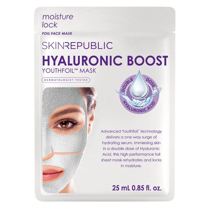 Skin Republic - Hyaluronic Boost Youthfoil Face Mask von Skin Republic