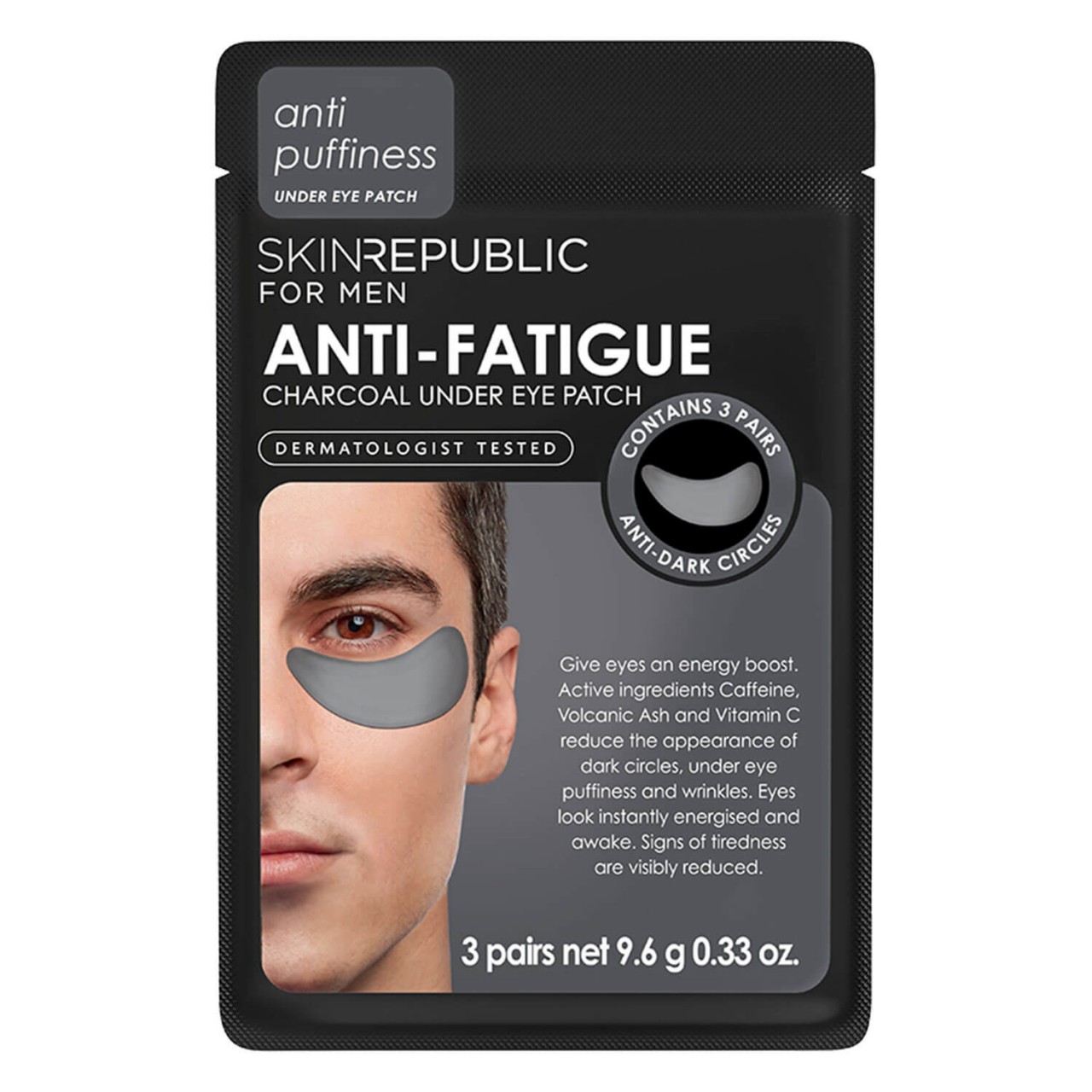 Skin Republic - Men's Anti-Fatigue Under Eye Patch von Skin Republic