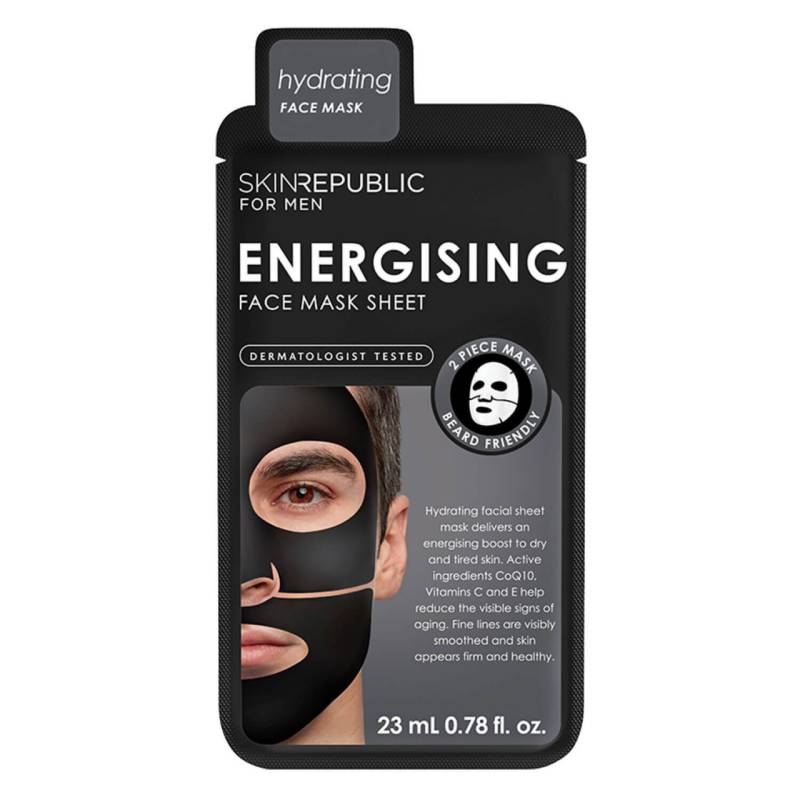 Skin Republic - Men's Energising Face Mask von Skin Republic