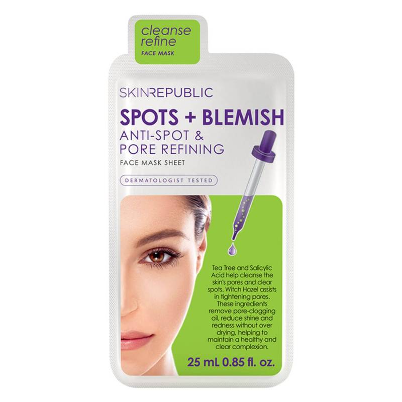 Skin Republic - Spots + Blemish Face Mask von Skin Republic