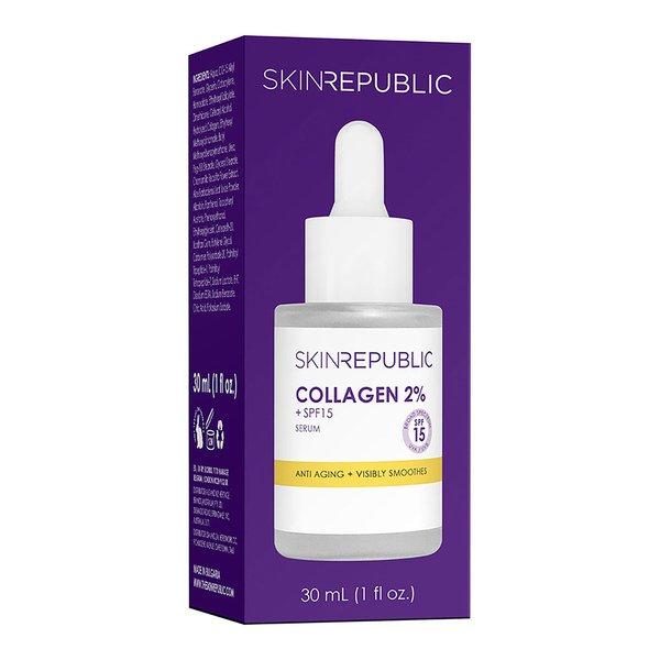 Collagen 2% + Spf15 Serum Damen  30ml von Skin republic