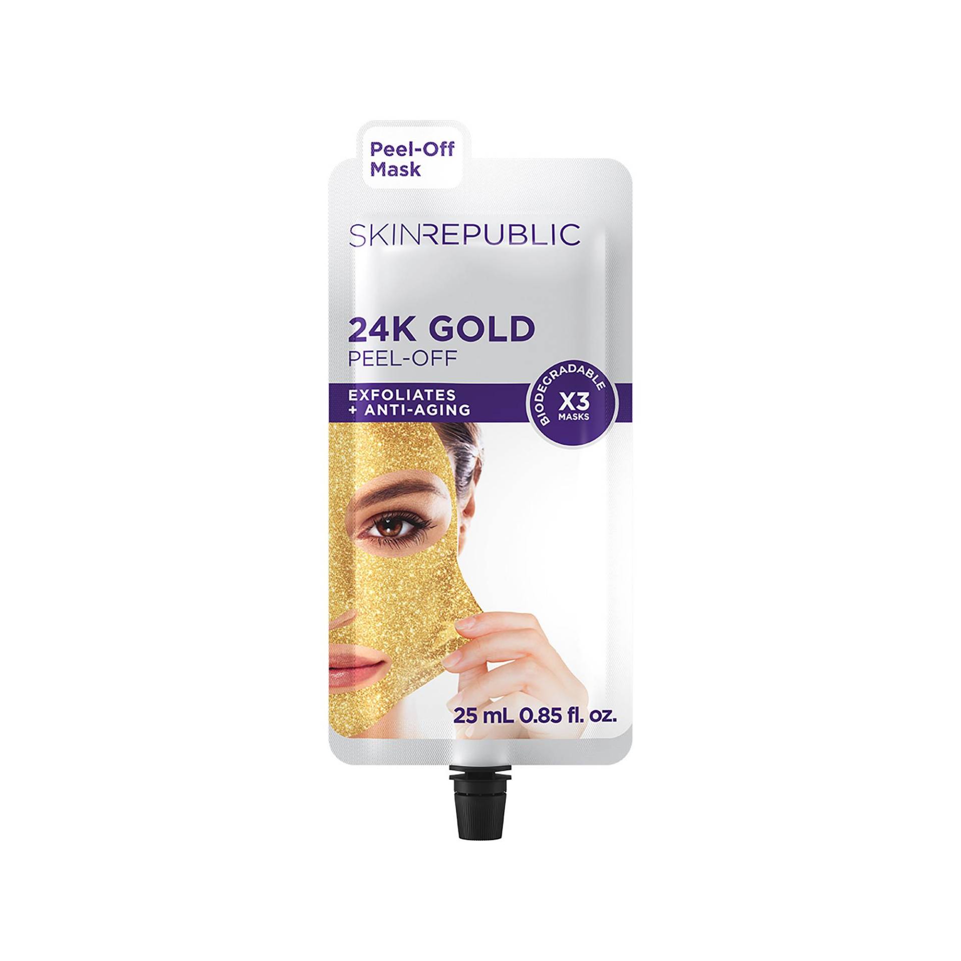 24k Gold Peel-off Face Mask Damen  27ML von Skin republic