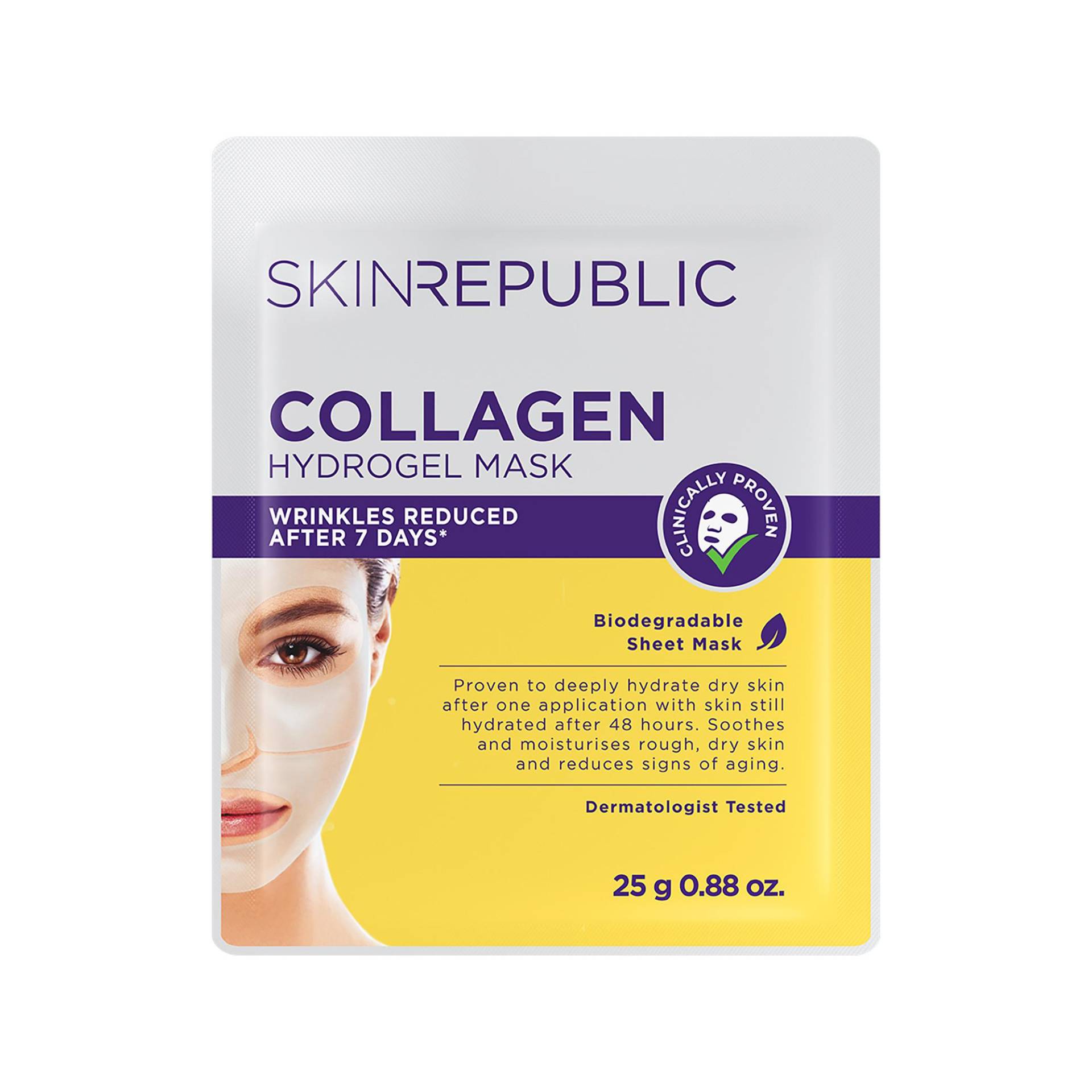 Collagen Hydrogel Face Mask Damen  1 pezzo von Skin republic