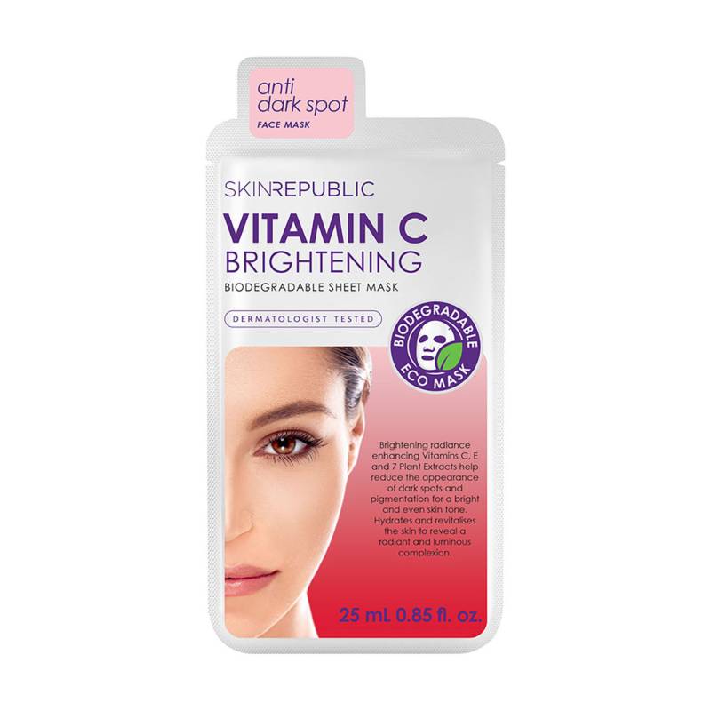 SKINREPUBLIC Brightening Vitamin C Face Mask von Skinrepublic