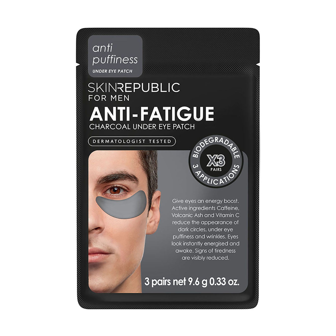 SKINREPUBLIC Men's Anti-Fatigue Under Eye Patch von Skinrepublic