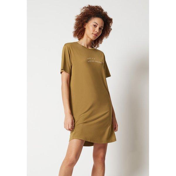 Sleepshirt Damen Khaki 38 von Skiny