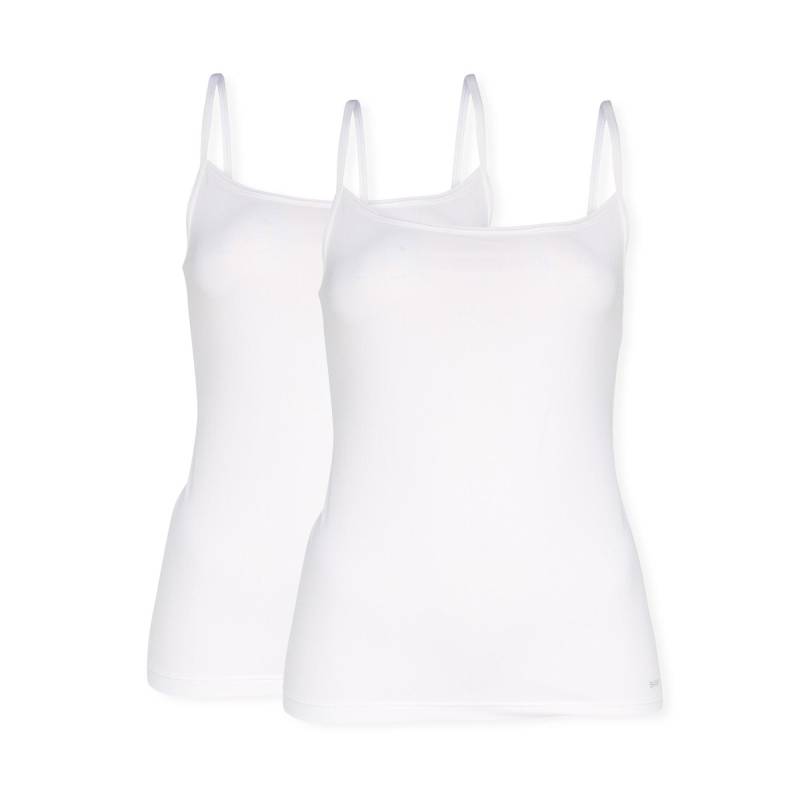 Top, Ohne Arm Damen Weiss 38 von Skiny