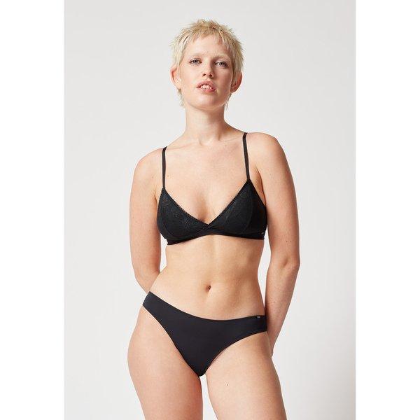 Bügelloser Triangel Bh Mit Herausnehmbaren Schalen Damen Black CD/36 von Skiny