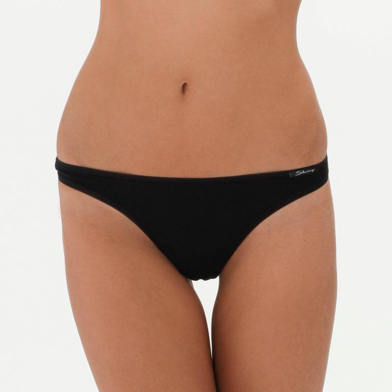 Duopack, String Damen Black L von Skiny