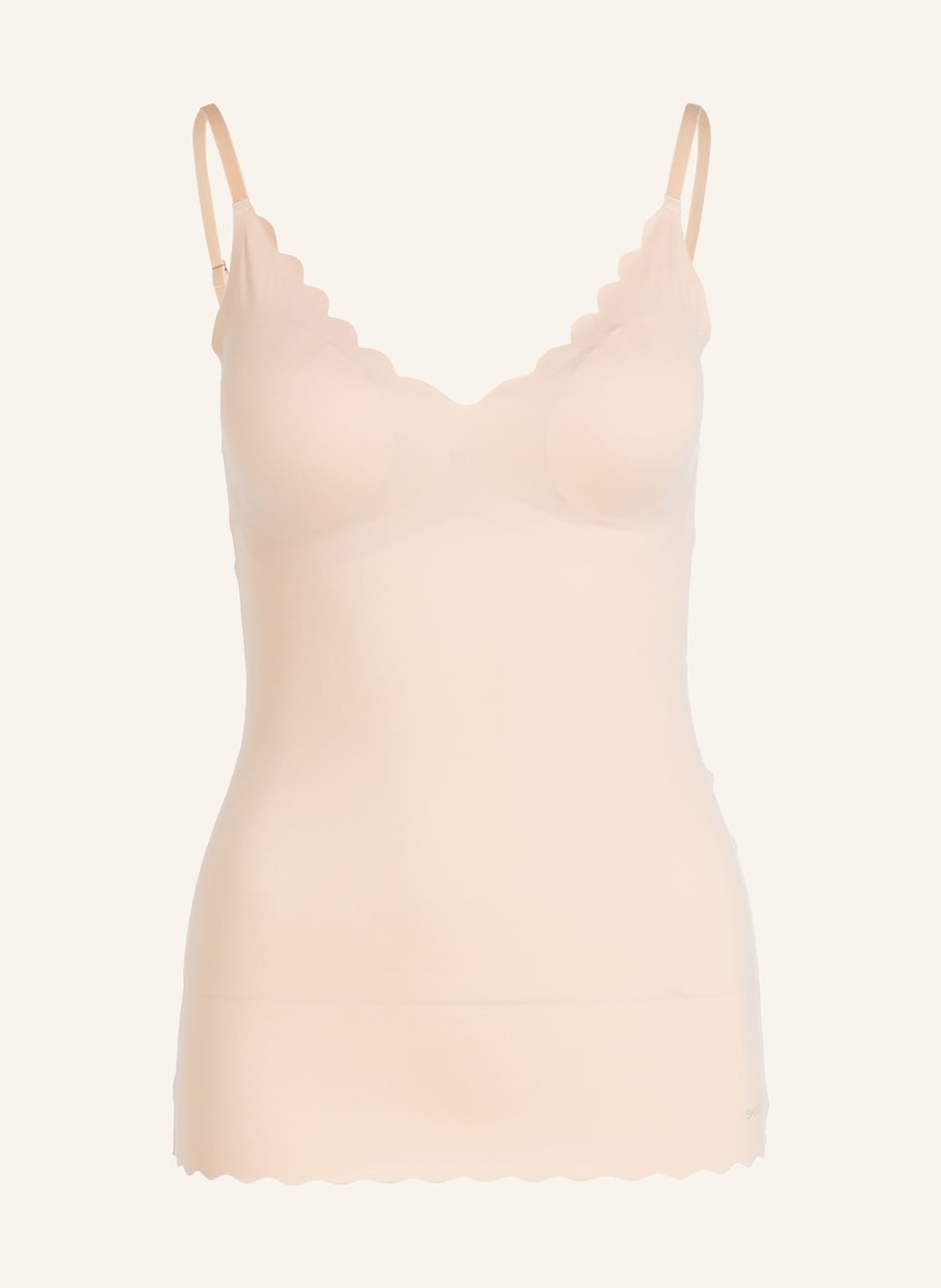 Skiny Bh-Hemd Micro Lovers beige von SKINY