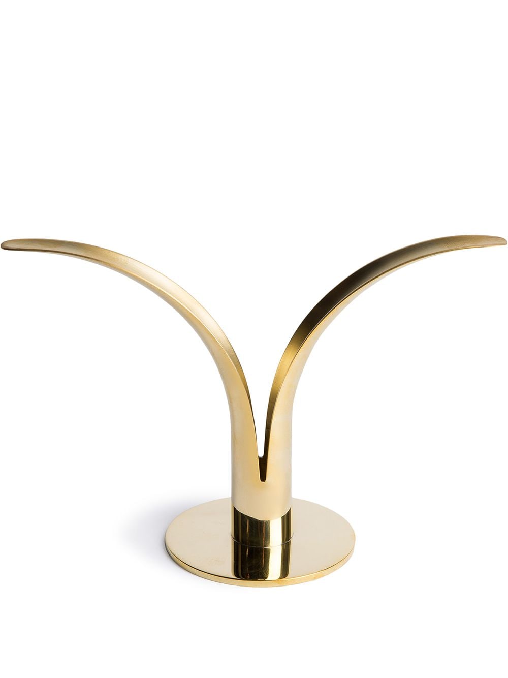 Skultuna Lily brass candlestick holder - Gold von Skultuna