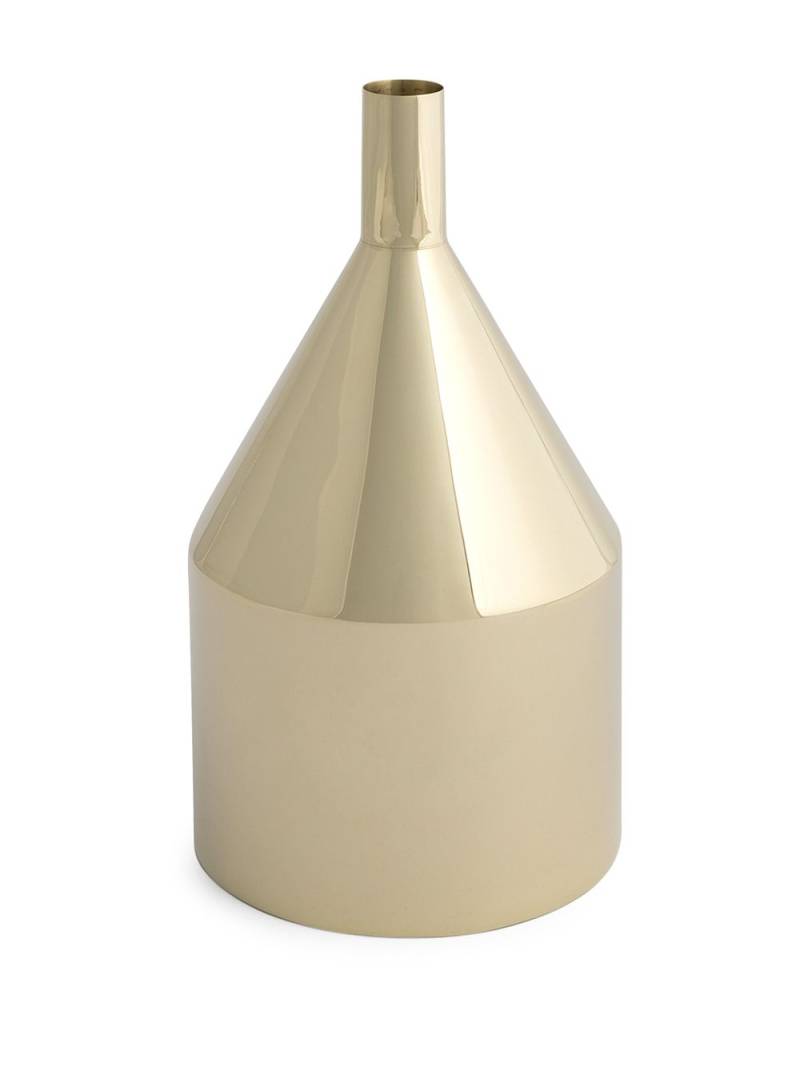 Skultuna Via Fondazza, Model C vase - Gold von Skultuna